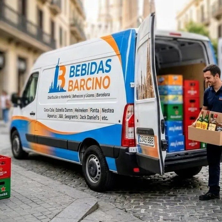 Reparto de Bebidas Barcino rápido y agil
