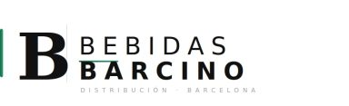 Logotipo de la empresa de venta de Bebidas. Bebidas Barcino.